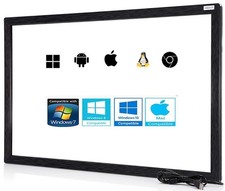 32" Multi-Touch 10-Point Infrared IR Touch Frame Panel for Interactive Display