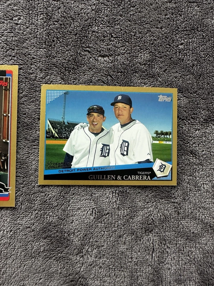 2006 Topps - Oro #658 Iván Rodríguez, Carlos Guillén /2006 Foto 3 de 4