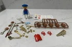 Playmobil Geobra 1974 Pirate and accessories lot. VTG