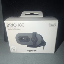 Authentic Logitech Brio 100 Full HD 1080p Web...