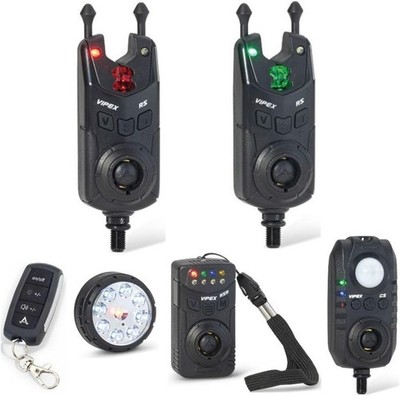 Anaconda Vipex RS Profi Set 2+1+TL+BW Funkbissanzeiger Set mit Licht-Funktion