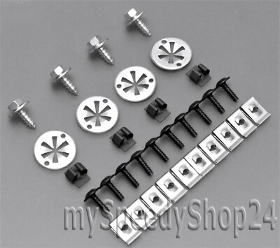 Unterfahrschutz Einbausatz Motor Unterbodenschutz für VW Golf MK4 Bora Audi A3