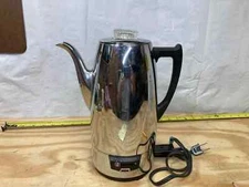 Universal Coffeematic 8 Cup Coffee Percolator 4408 Electric USA Adjustable Pot