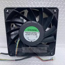 SUNON PMD4812PMB1-A 12038 DC48V 14.9W 12CM 4-Wire PWM Cooling Fan