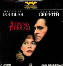 Shining Through 1992 LaserDisc Michael Douglas Melanie Griffith