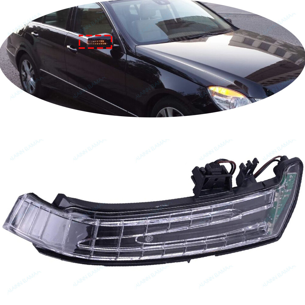 RH Side Mirror Turn Signal Indicator Light For Mercedes Benz C E S CLS GLK CLA