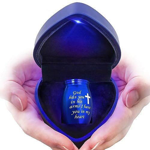 Small Urns for Human Ashes Keepsake, Mini Cremation Urn for Human or Pet 1 - Picture 2 of 7