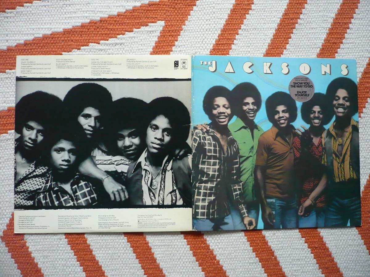 Michael Jackson / The Jacksons Self Titled Vinyl UK 1976 Epic 1st