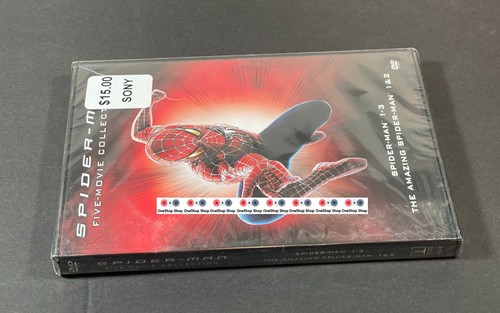 ✨ SPIDER-MAN ✨ 5 Movies: 1 2 3, Amazing Spider-Man 1 & 2 💥 DVD 💥 Multi Feature - 第 3/5 張圖片