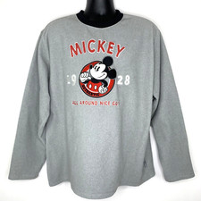 Disney Store Exclusive Sweatshirt Women's Size Large Mickey Mouse 1928 Crew Neck