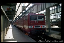 Dia BR 143 031 Stoccarda 02.05.1997 35 mm non incorniciato U1-8138
