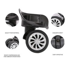 4pcs/set Replacement Luggage Suitcase Wheels Swivel Casters Universal Wheel New