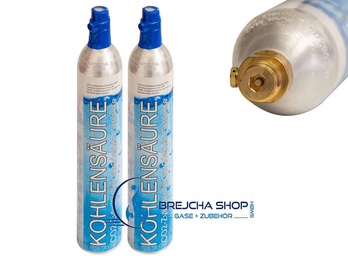 CO2 Zylinder DP passend für Soda-Stream 425g (60L) Wassersprudler Kohlensäure