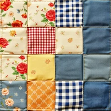 Digital Picture of Beautiful checkered and line pattern printable file