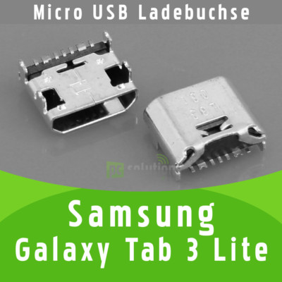 Samsung Galaxy Tab3 Lite 7.0 SM- T110 T111 T113 T560 Micro USB Buchse Ladebuchse