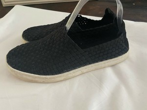 steve madden woven slip on sneakers
