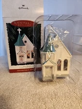 1995 Hallmark  Keepsake Ornament #12 Nostalgic Houses & Shops Series Town Church