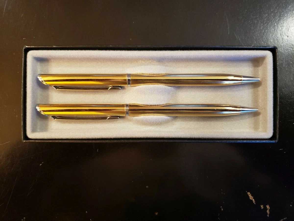 Mechanical pencil best sale pen set