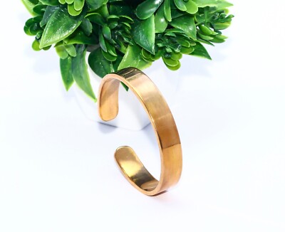 Classic Pure Copper Heavy Handmade Cuff Bracelet Gift Jewelry Approx 13mm  Wide