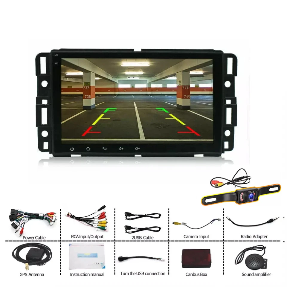 For 2008-2024 Chevrolet Express Wifi Carplay Android 13.0 Stereo Radio GPS Navi - Image 4 of 4