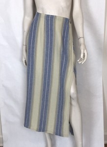 linen wrap maxi dress