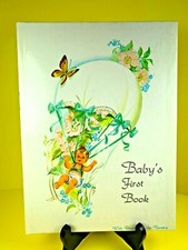 Vintage Baby Book Baby's First Book By Reilly Lee Book Co With Nursery Rhymes