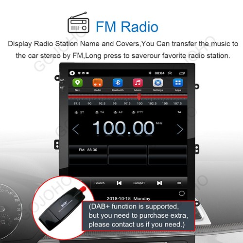 64GB 9.7" Android 13 Carplay Car GPS Stereo Radio For Hyundai Elantra 2014-2016 - Picture 13 of 23