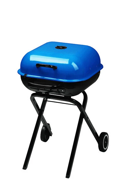 Americana WalkABout Portable Charcoal Grill in Blue