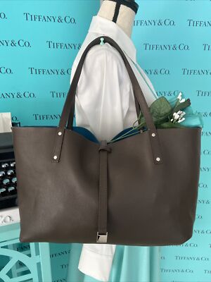 TIFFANY&amp;Co. リバーシブル トートバッグ レザー ブラウン系 楽天市場】ティファニー リバーシブル トート（バッグ・小物・ブランド