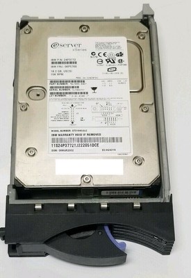 IBM 24P3777 / 06P5365  18.2GB U160 3.5'' 80-Pin 15K RPM SCSI HARD DRIVE *TESTED+