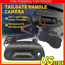 FOR FORD F150 F250 97-07 Rear View Backup Camera Kit w/ Wiring & Tailgate Handle