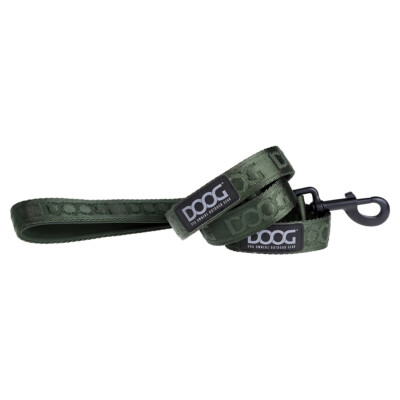 DOOG Neosport Hundeleine grün - Wasser- & Schneeideal, Neoprenmaterial
