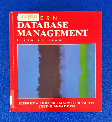 MODERN DATABASE MANAGEMENT SIXTH EDITION HARDCOVER REFERENCE TEXTBOOK SHIPS FREE