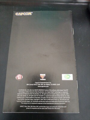 Asura's Wrath Instruction Book Manual - Xbox 360 - Authentic