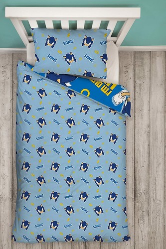 Sonic The Hedgehog Single Duvet Cover 