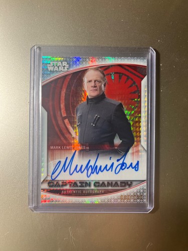 2020 Topps Star Wars Perspectives captain canady auto /250 | eBay