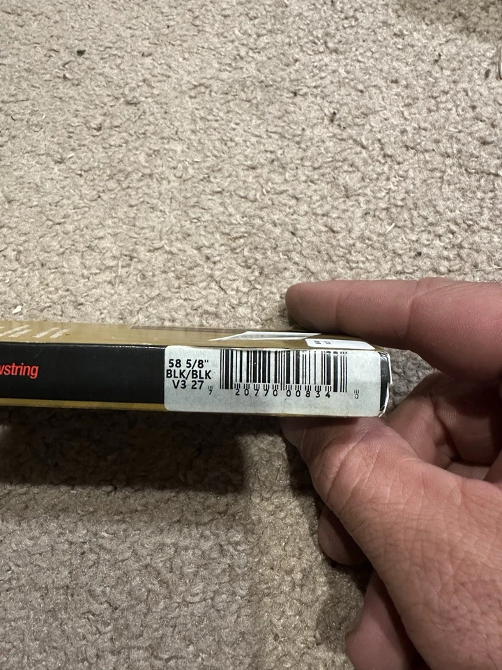 Mathews Zebra Trophy Bow String 58 5/8 V3 27 Blk/BLK 720770008340 - Image 3 of 3