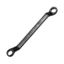 45 Degree Offset Box End Wrench 13 x 15mm Metric 12 Point Double End Black
