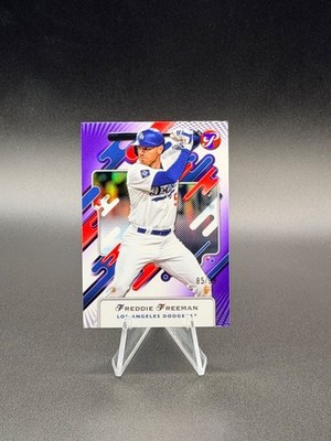 FREDDIE FREEMAN 2025 Topps Pristine #192 Purple Refractor 85/99