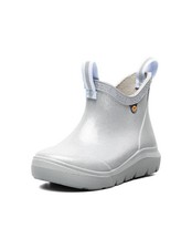 Bogs Outdoor Boots Girls Skyline Rain Glitter Waterproof Silver 73505K