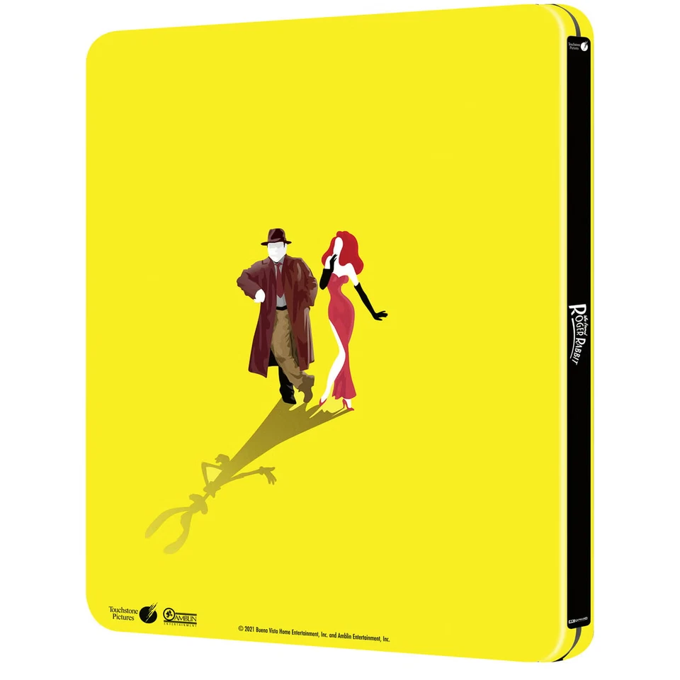Who Framed Roger Rabbit (Limited Edition 4K Ultra HD + Blu Ray Steelbook) *MINT* - Image 2 of 4