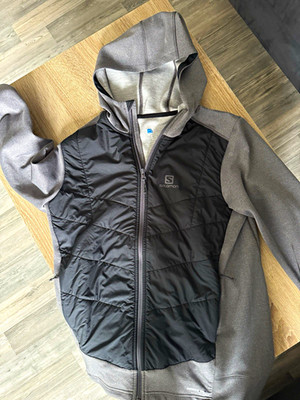 Salomon Herren Midlayer Jacke PULSE HYBRID HOODIE M