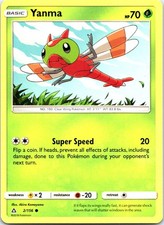 Yanma 2/156 Common Ultra Prism Pokemon Near Mint