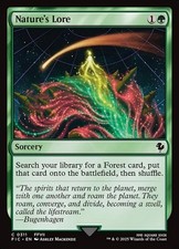 Natures Lore 311 C Normal FIC MTG NM