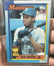 Topps Ken Griffey Jr Seattle Mariners All-Star Rookie Baseball Card 1990 #336