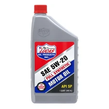 High Performance Full Synthetic Motor Oil 5W20 Quart Case of 6 Bottles
