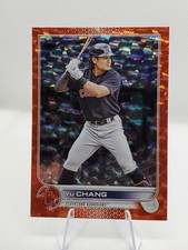 2022 Topps Update Series - Yu Chang #US203 Orange Foil /299