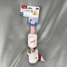 Playtex Baby Chime Rattle Shake Blue Cloud 0 M Teaches Cause  Effect Gift New..