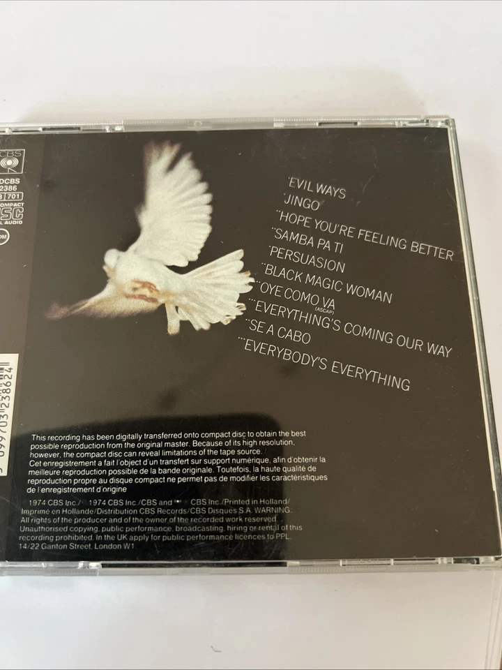 The Very Best Of Santana von Santana  (CD, 2011) V2 - Bild 2 von 3