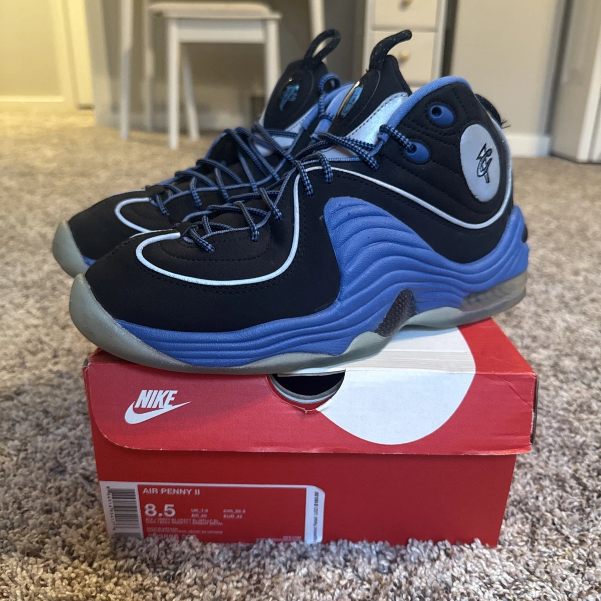 Nike Air Penny 2 Black for Sale | Authenticity Guaranteed | eBay